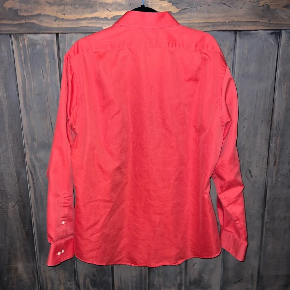 Van Huesen button down dress shirt 17 34/35 - Picture 3 of 3